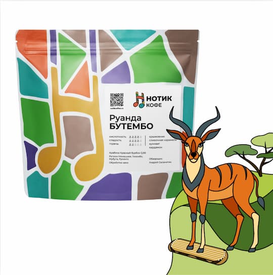 Кофе в зёрнах РУАНДА БУТЕМБО