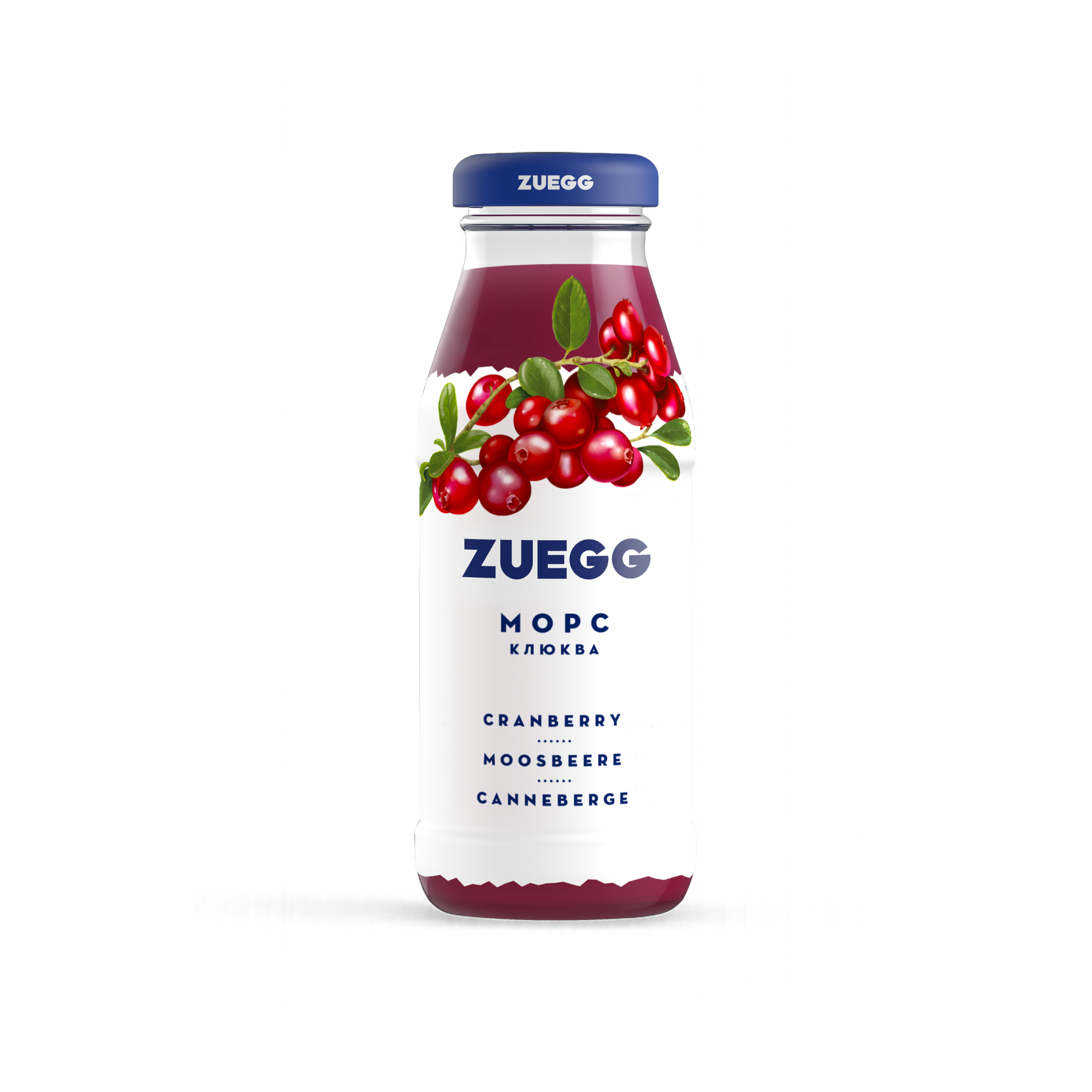 Zuegg Морс Клюква 200 мл в стекле