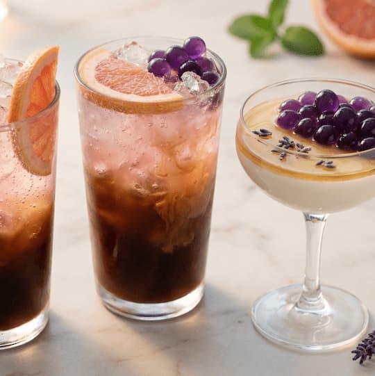 Фиолетовые Баблс со вкусом винограда