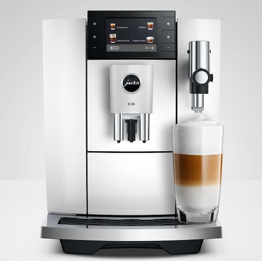 Кофемашина JURA E8 Piano White