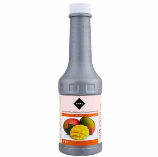 RIOBA Концентрат для безалкогольных напитков манго, 1кг