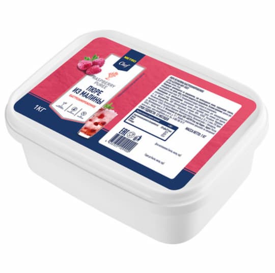 METRO Chef Пюре малиновое замороженное, 1 кг