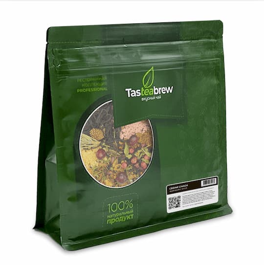 Чайный напиток растительно-травяной TASTEABREW PRO "CEDAR CHAGA / КЕДРОВЫЙ С ЧАГОЙ" 250 гр