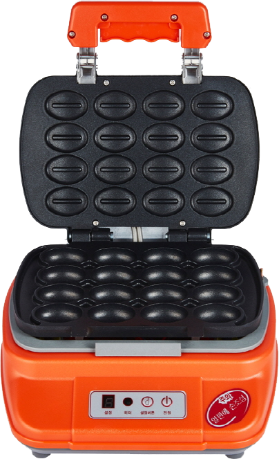 Аппарат для приготовления булочек в форме кофейных зерен, маркировка «Coffee bean bread»