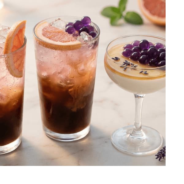 Фиолетовые Баблс со вкусом винограда