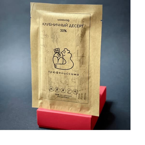 Шоколад "Клубничный десерт"