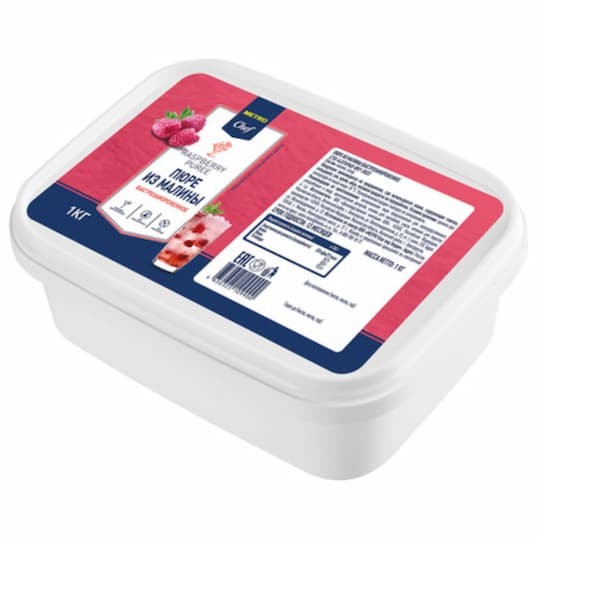 METRO Chef Пюре малиновое замороженное, 1 кг